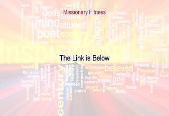 Missionary Fitness Reviews - Legit Review 2015