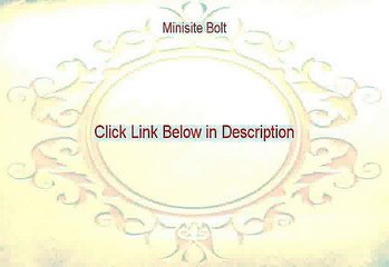Minisite Bolt Download PDF [Download Now]