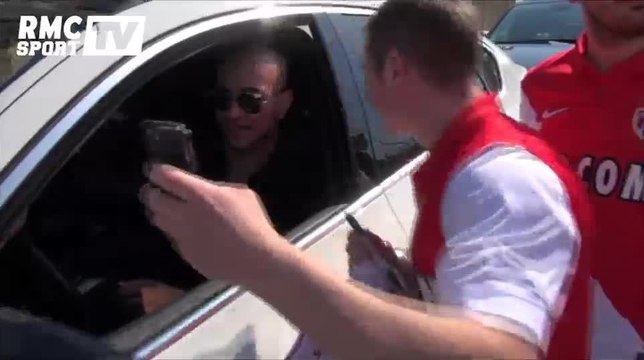 Football / Ligue des Champions : sourires et décontraction à Monaco - 18/03