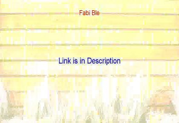 Fabi Ble Review - Watch this