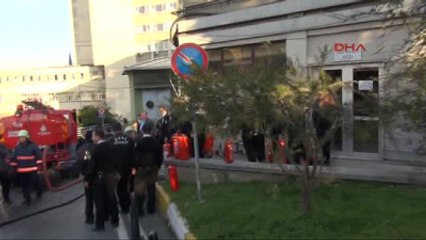 İ.ü İstanbul Tıp Fakültesi Hastanesi'nde Yangın