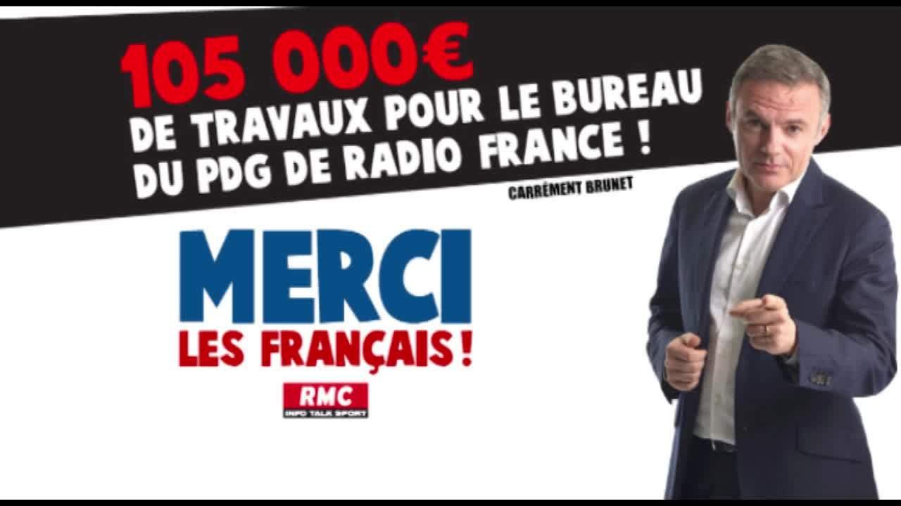 Merci les Français - 105 000 € de travaux pour le bureau du PDG de Radio France !