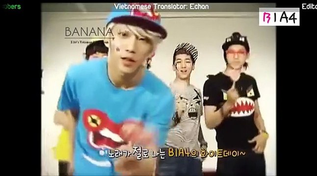 [BANANAST][Vietsub] 120314 B1A4 Mnet Wide News
