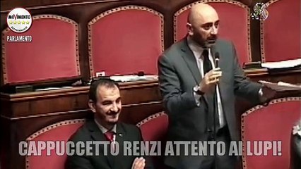 Lucidi (M5S): "Cappucceto Renzi attento ai Lupi" - MoVimento 5 Stelle