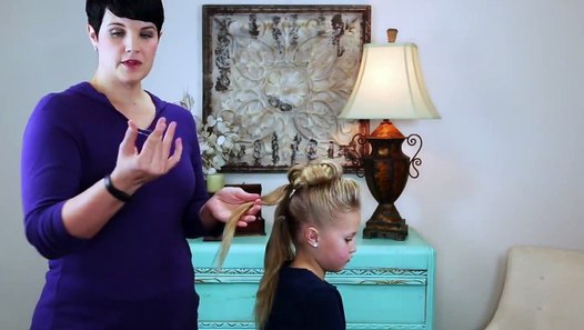 Fun Toddler Hairstyle  Little Girl Hairstyles  Bun 
