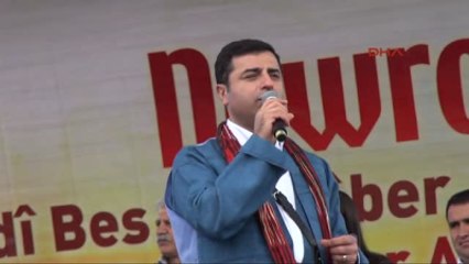 Hakkari Hdp Lideri Demirtaş Nevruz Kutlamalarına Katıldı-3