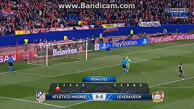 Atletico Madrid vs Bayern Leverkusen 3-2 All Penalties Uefa Champions League 17.03.2015