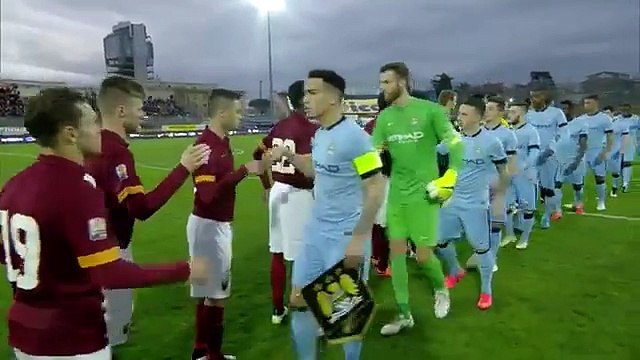 AS Roma 2-1 City U19- AMBROSE STRIKE NOT ENOUGH - UEFA Youth League Quarter Final‬ - HD