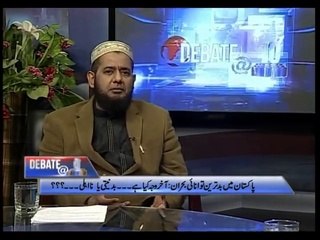 Afzal Rao(Debate@10 with Atique Ahmad Khan,CEO Ghani Global Group)PART-2