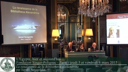La renaissance de la Bibliotheca Alexandrina par Ismaël Serageldin
