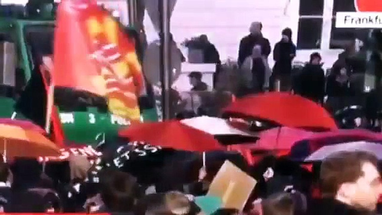 BREAKING: "Riots In Germany" Outside European Central Banks
