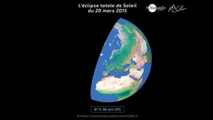 Comment l'ombre de la Lune glissera sur la Terre lors de l'éclipse solaire du 20 mars