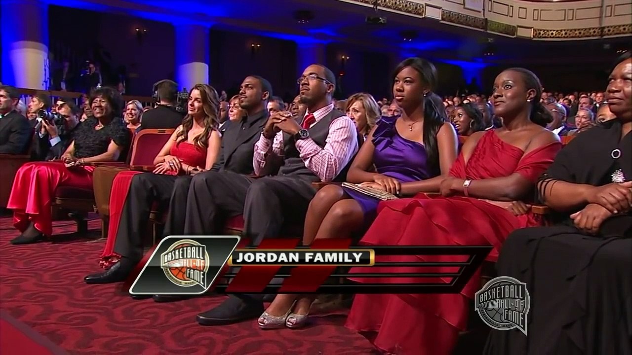Michael Jordan s Basketball Hall of Fame Enshrinement Speech