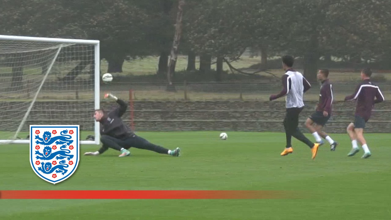 England U21s training ahead of Croatia | Inside Training