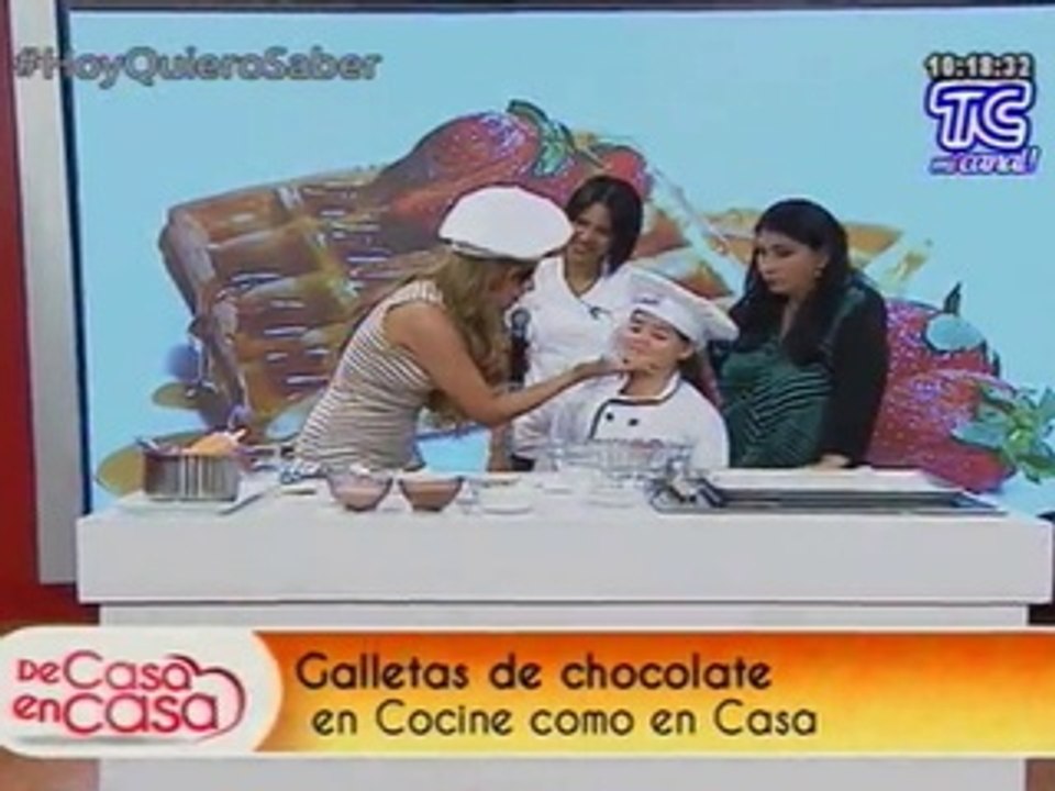 De Casa En Casa - Receta de Galletas de Chocolate