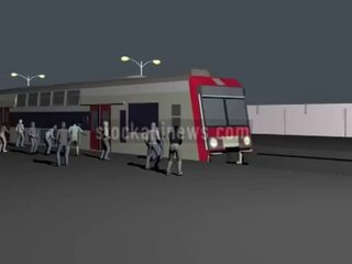 L'attaque du RER D en images