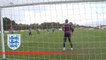 England U21 Goalie shot stopping Skills | Inside Training