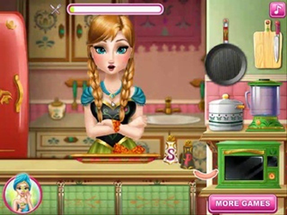 Frozen Anna Cooking