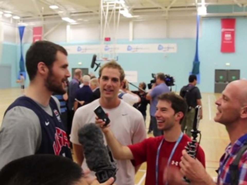 USA Basketball Trick Shot (Feat. Lebron, Kobe, Carmelo etc.)