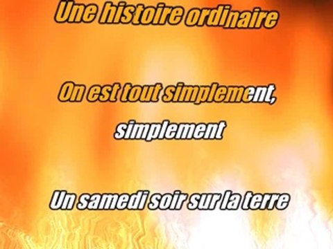 KARAOKE FRANCIS CABREL - Samedi soir sur la terre