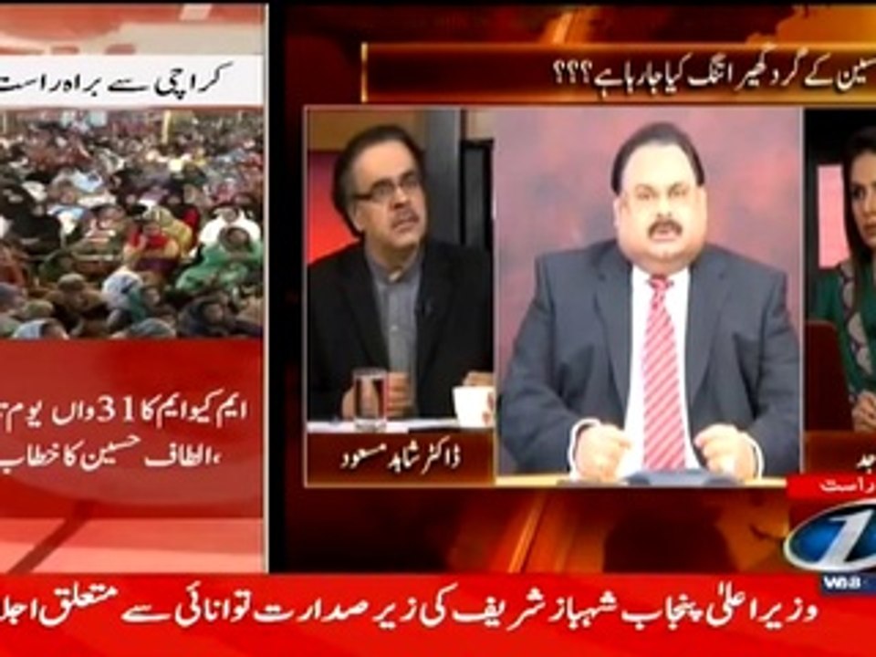 2002 Ke Election Mein Pervez Musharraf PPP ko Apna Etihadi Bana Kar President Banna Chrahe the MQM Ko Nh.Shahid Masood