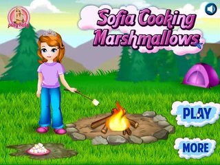 Sofia Cooking Marshmallows Video Walkthrough