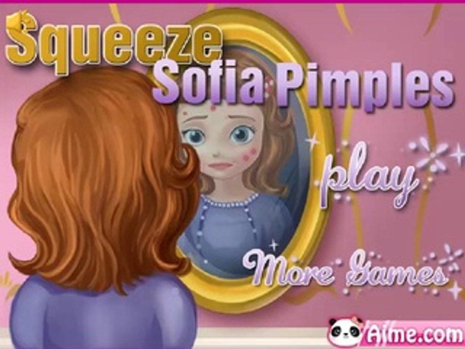 Sofia The First Pimples Video Walkthrough