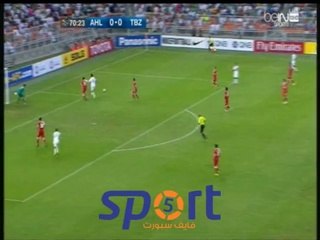 اهداف مباراه الاهلى امام تركتور سازي تبريز