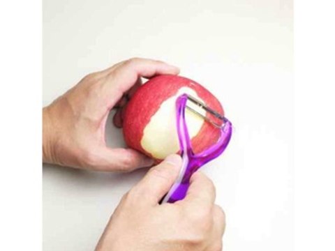 Овощечистка Supra Nagai , для очистки и нарезания, цвет: фиолетовый