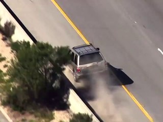 Course-poursuite de folie en Californie avec un fan du PSG !
