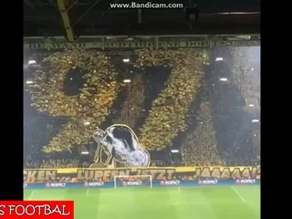 دخلة جمهور دورتموند أمام يوفنتوس