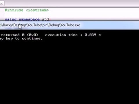 Buckys C++ Programming Tutorials - 7 - Basic Arithmetic