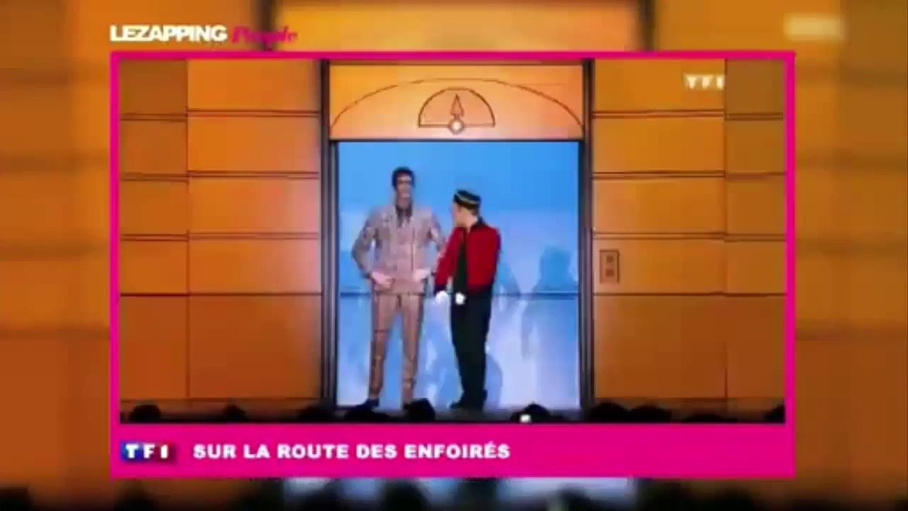 Les Enfoirés 2015 :  Michaël Youn tacle Nabilla