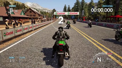 Ride (Ps4 Demo) - Kawasaki Ninja ZX 10R 2014 @ Sierra Nevada - Circuit entier