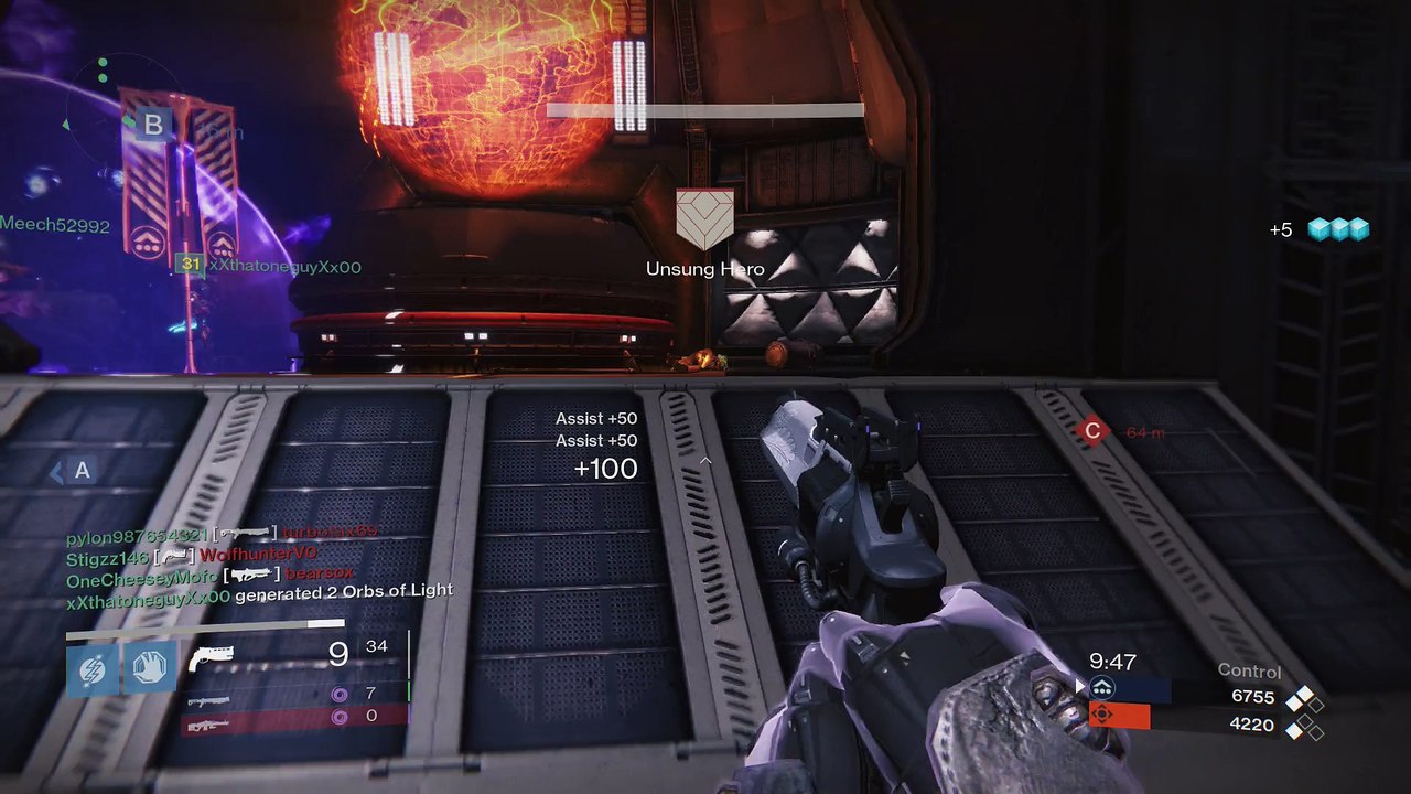 Destiny PS4 [Hawkmoon] Crucible Part 746 - Iron Banner (Firebase Delphi, Mars) [With Commentary]