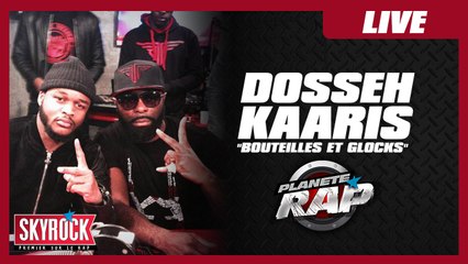 Dosseh feat. Kaaris "Bouteilles et Glocks" en live dans Planète Rap !