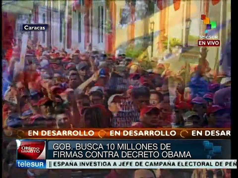 Agradece pdte. Maduro apoyo internacional frente a sanciones de EE.UU.