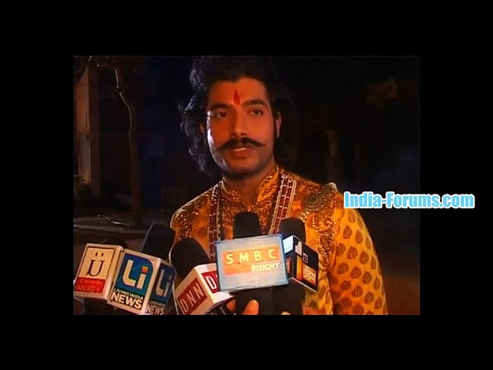 MahaRana Pratap 19th March 2015 on Set Exclusive and Interview