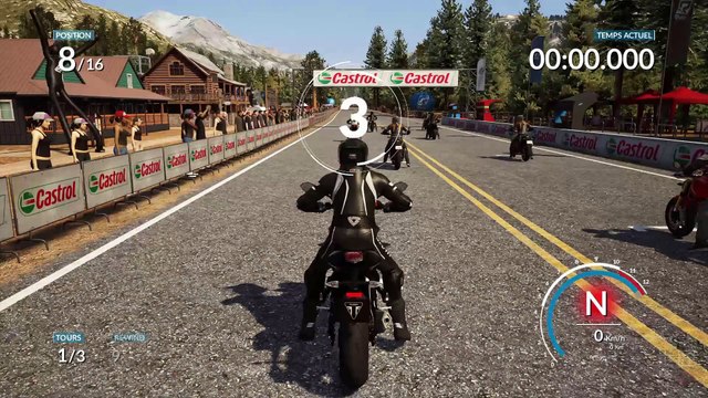 Ride (Ps4 Demo) - Triumph Street Triple R 2014 @ Sierra Nevada - Circuit du club