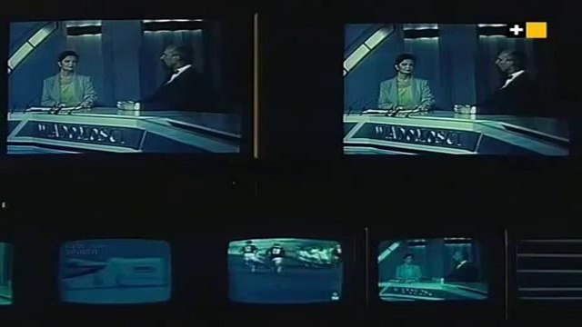 Janusz Korwin-Mikke i Anna Dymna w filmie Tylko Strach (1993r.)