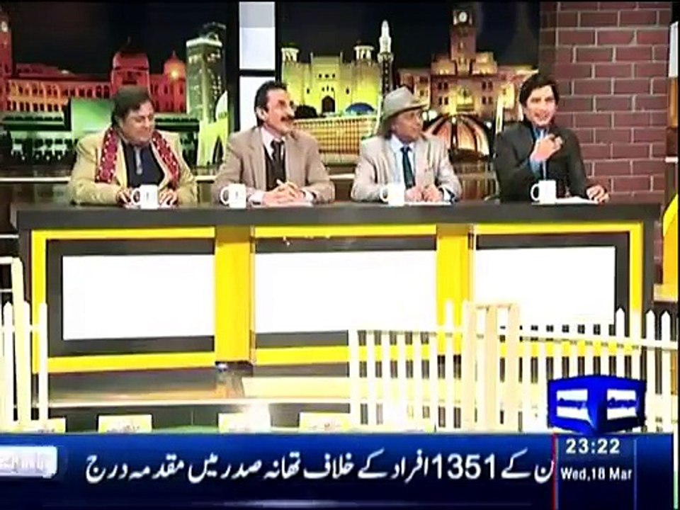 Mazzaq Raat 18th March 2015 Dunya News FULL Punjabi Comedy Talkshow "Mazaaq Raat" 18-03-2015