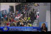 Metropolitanos VS Agentes de la CTE