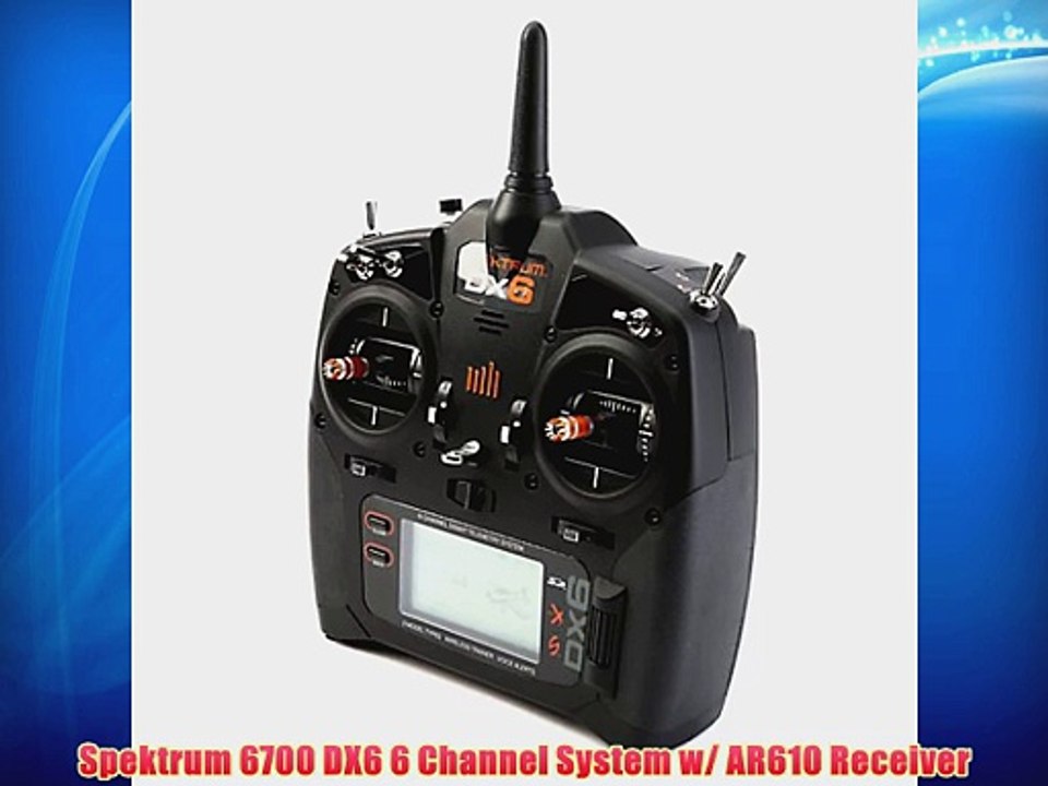 Spektrum 6700 DX6 6 Channel System w/ AR610 Receiver