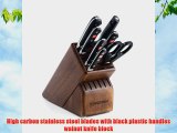 Wusthof Classic Deluxe Walnut 8 Piece Block Set