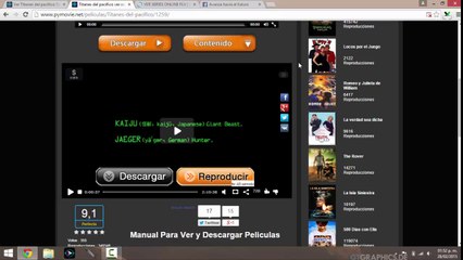 PAGINAS PARA VER PELÍCULAS Y SERIES COMPLETAS EN HD 2015