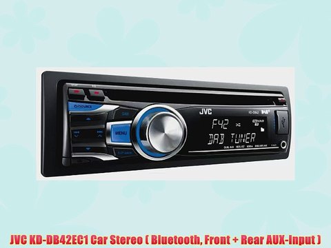 JVC KD-DB42EC1 Car Stereo ( Bluetooth Front Rear AUX-Input )