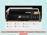 Corsair 8GB DDR3 DRAM 1866MHz C9 Dominator Platinum Series Memory Kit