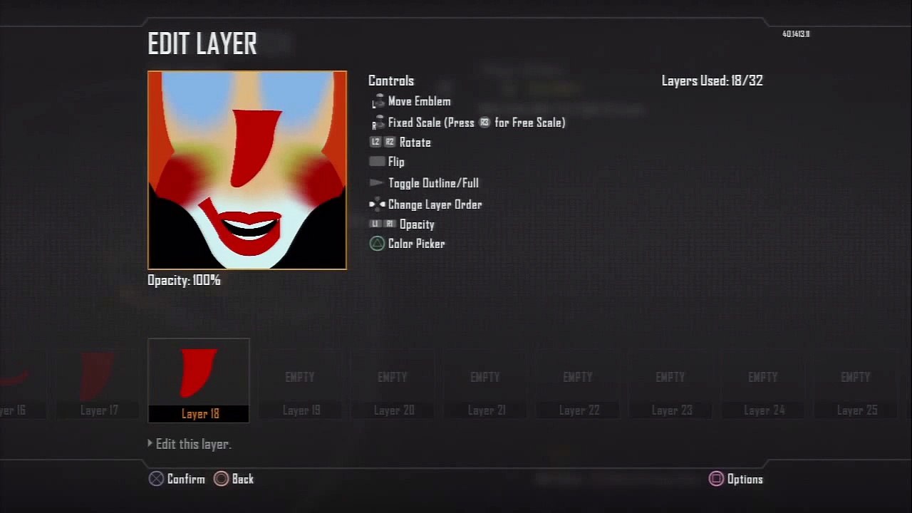 Black Ops 2 Emblem Tutorial_ Shawn Crahan (Clown) from Slipknot