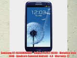 Samsung GT-I9300MBDDBT - Galaxy S III GT-I9300 - Metallice blue - 16GB - Quadcore Samoled Android