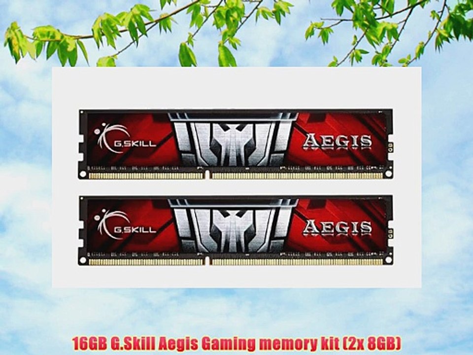 DDR3 16GB PC 1600 C11D G.Skill KIT (2x8GB) 16GISL Aegis 13